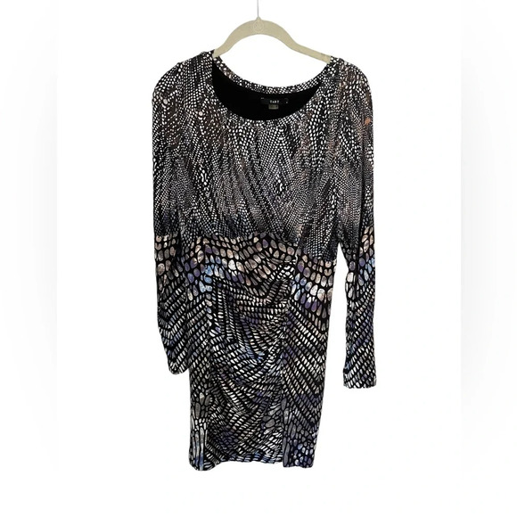 Abstract Multi-Color Dress M - Picture 1 of 3